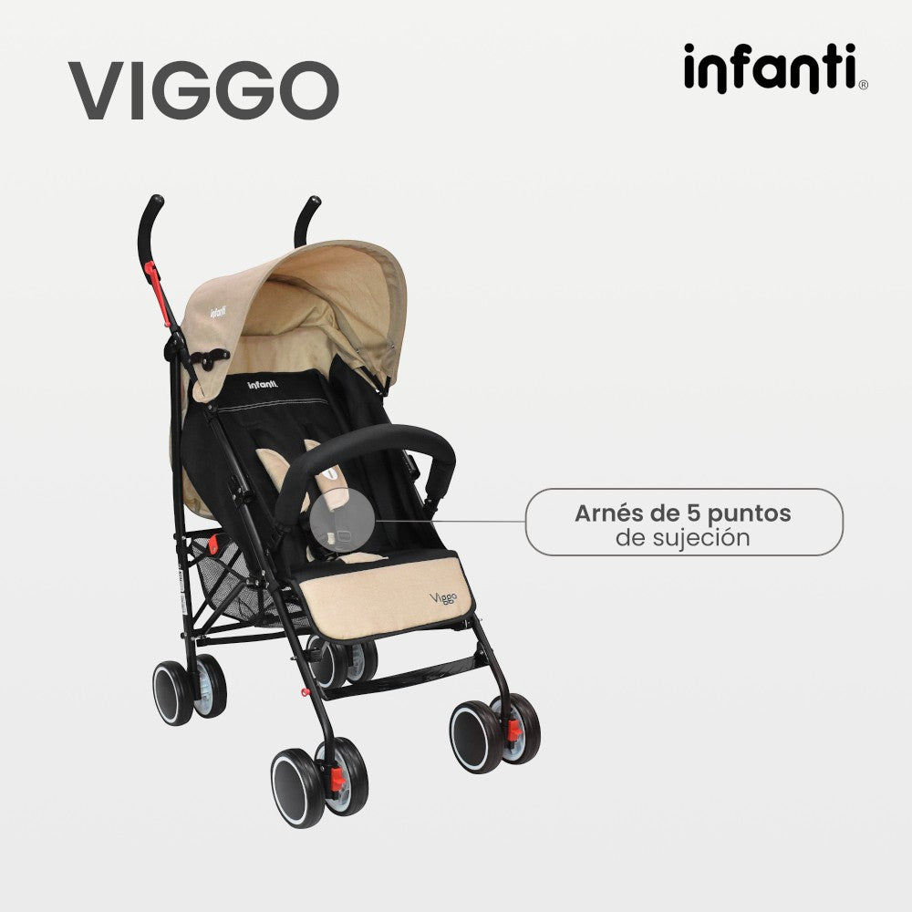 Carriola Para Bebé Infanti Viggo Ligera Con Barra