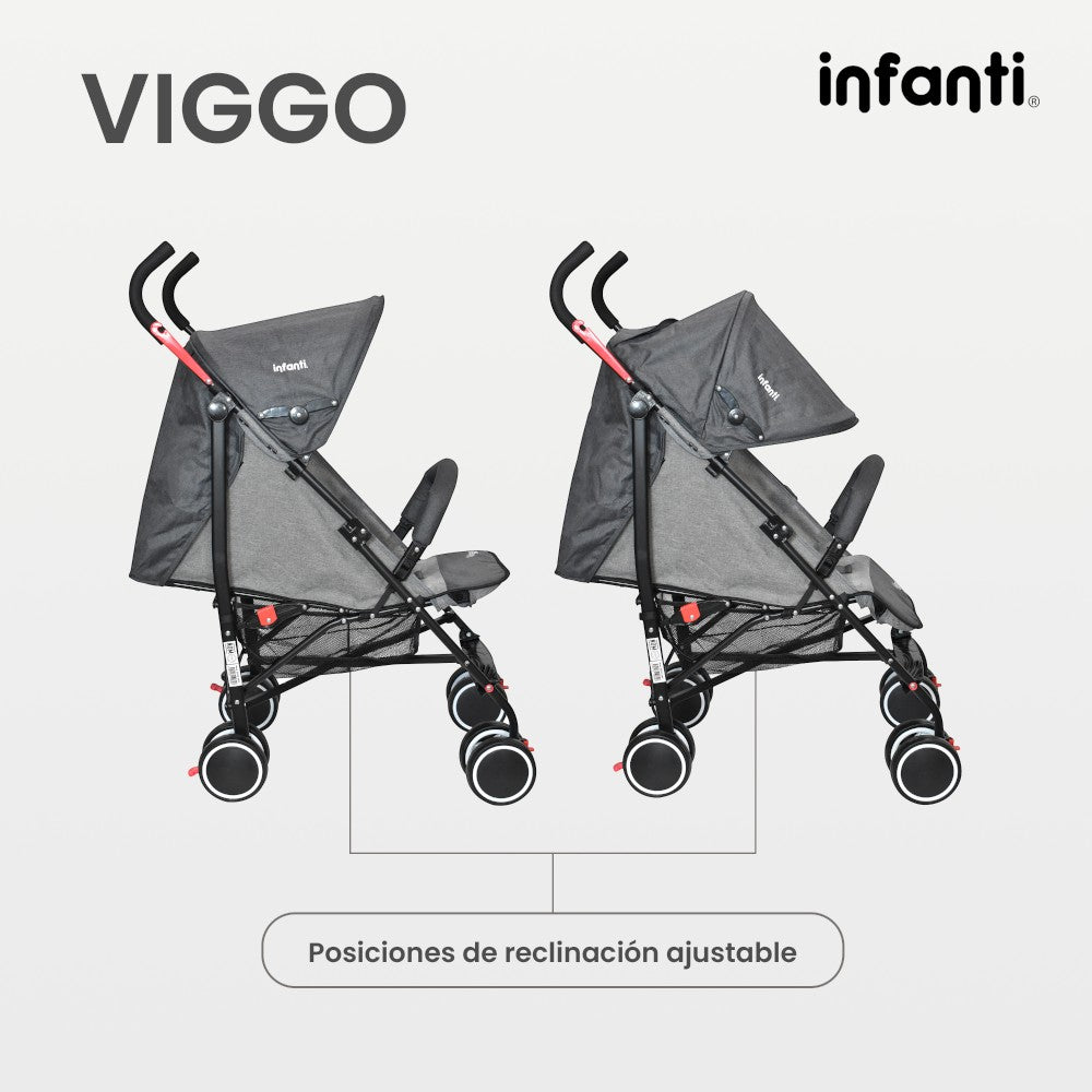 Carriola Para Bebé Infanti Viggo Ligera Con Barra