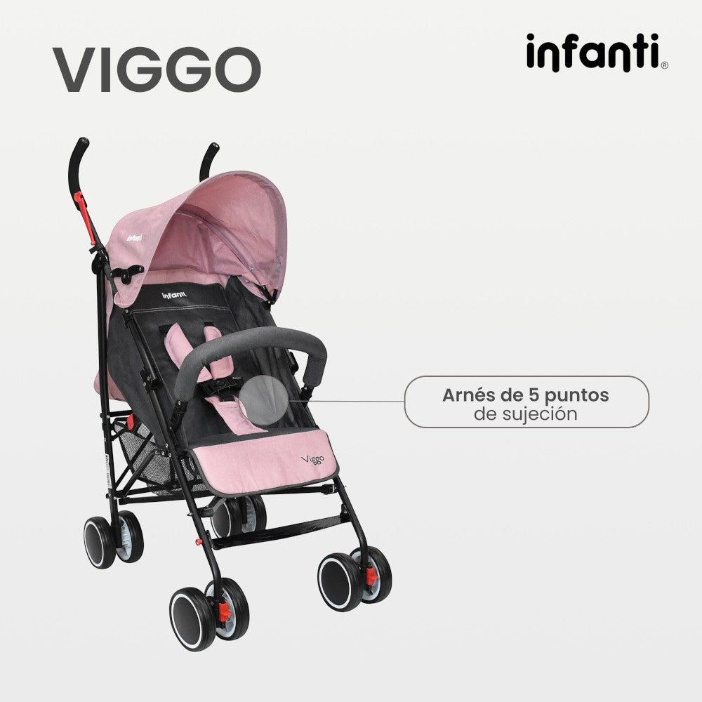 Carriola Para Bebé Infanti Viggo Ligera Con Barra