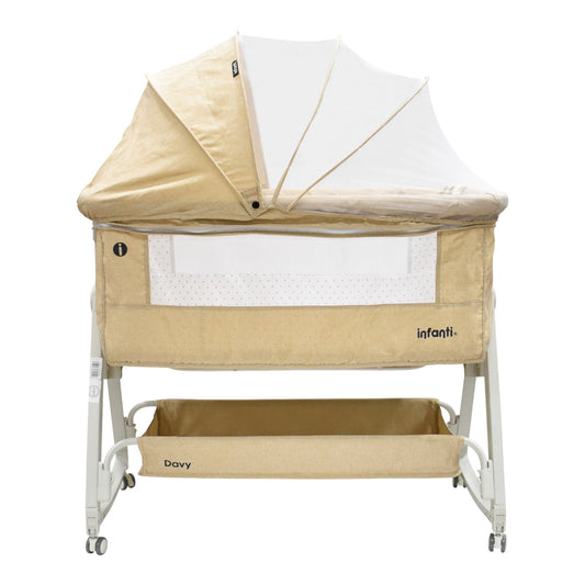 Cuna Corral Para Bebe Mosquitero Con Inclinación Regulable