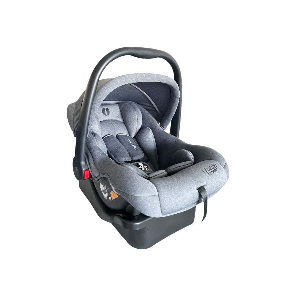 Carro Un Porta Bebe Autoasiento Porta Bebé Con Base Comodidad Y