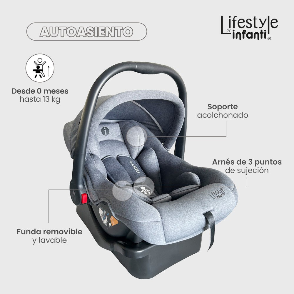 Autoasiento Porta Bebes Infanti Bebé Recién Porta Bebe De Carro