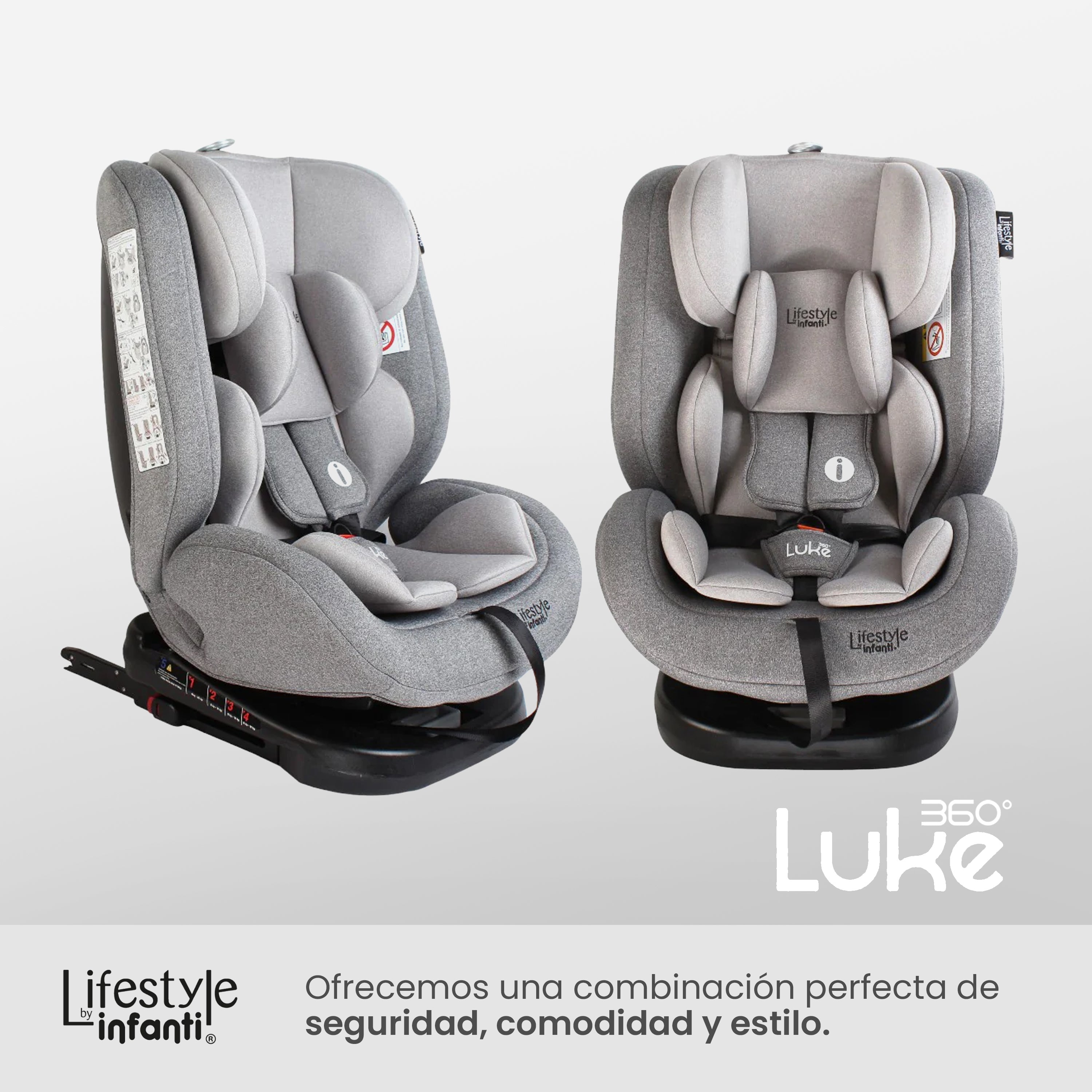 Infanti Car Seat Installation Car Seat With 360° Base Group 0,
