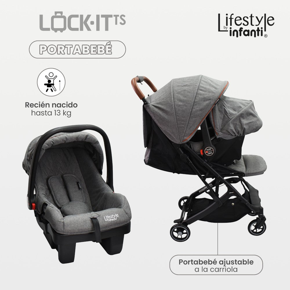 Carriola Travel System Lock it
