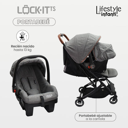 Carriola Travel System Lock it