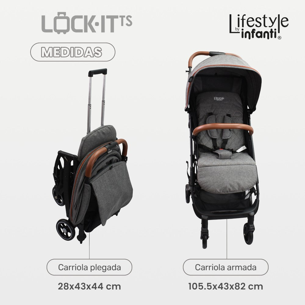 Carriola Travel System Lock it