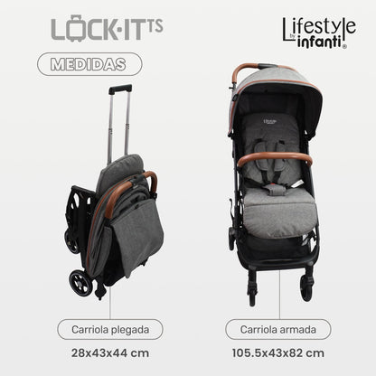 Carriola Travel System Lock it