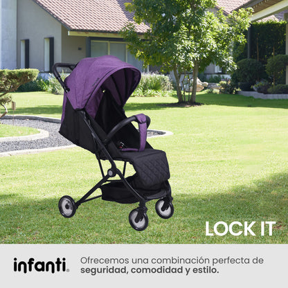 Carriola Tipo Maleta Lock It Lite Ligera y Compacta