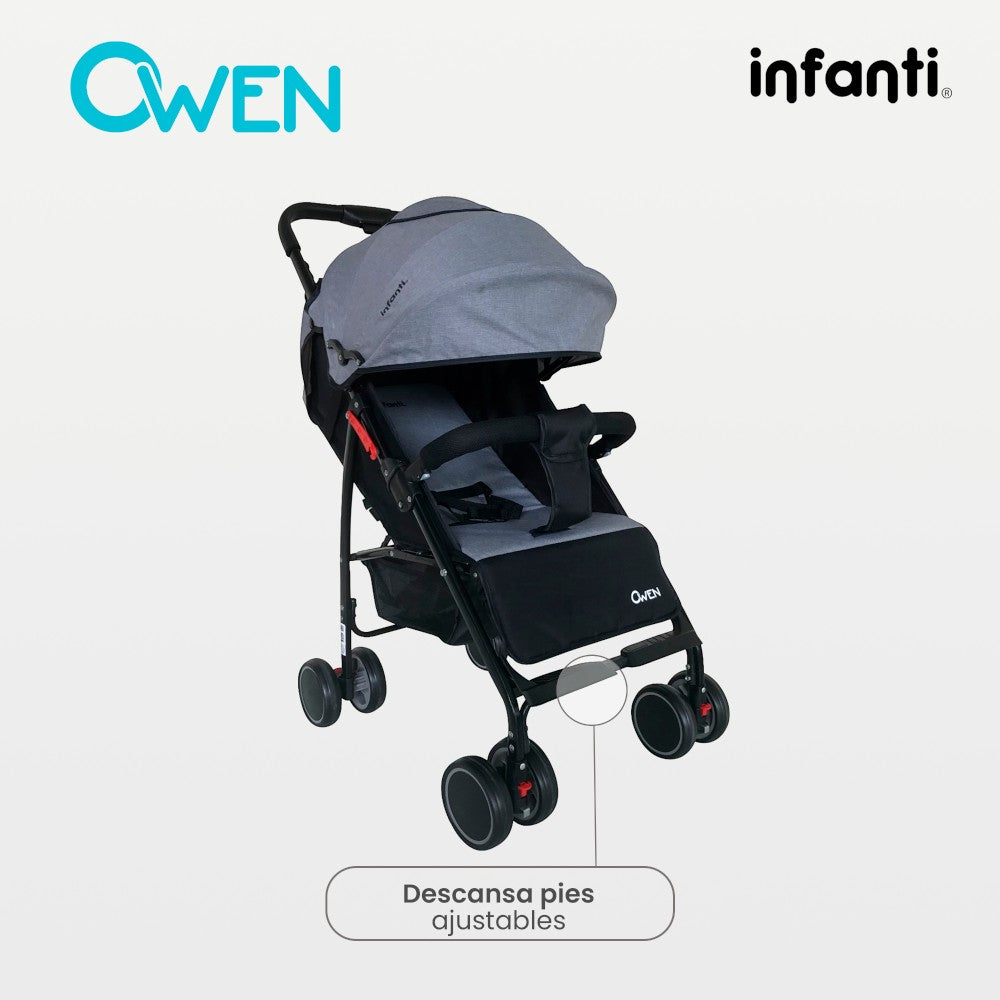 Carriola De Bebé Infanti Owen Plegable