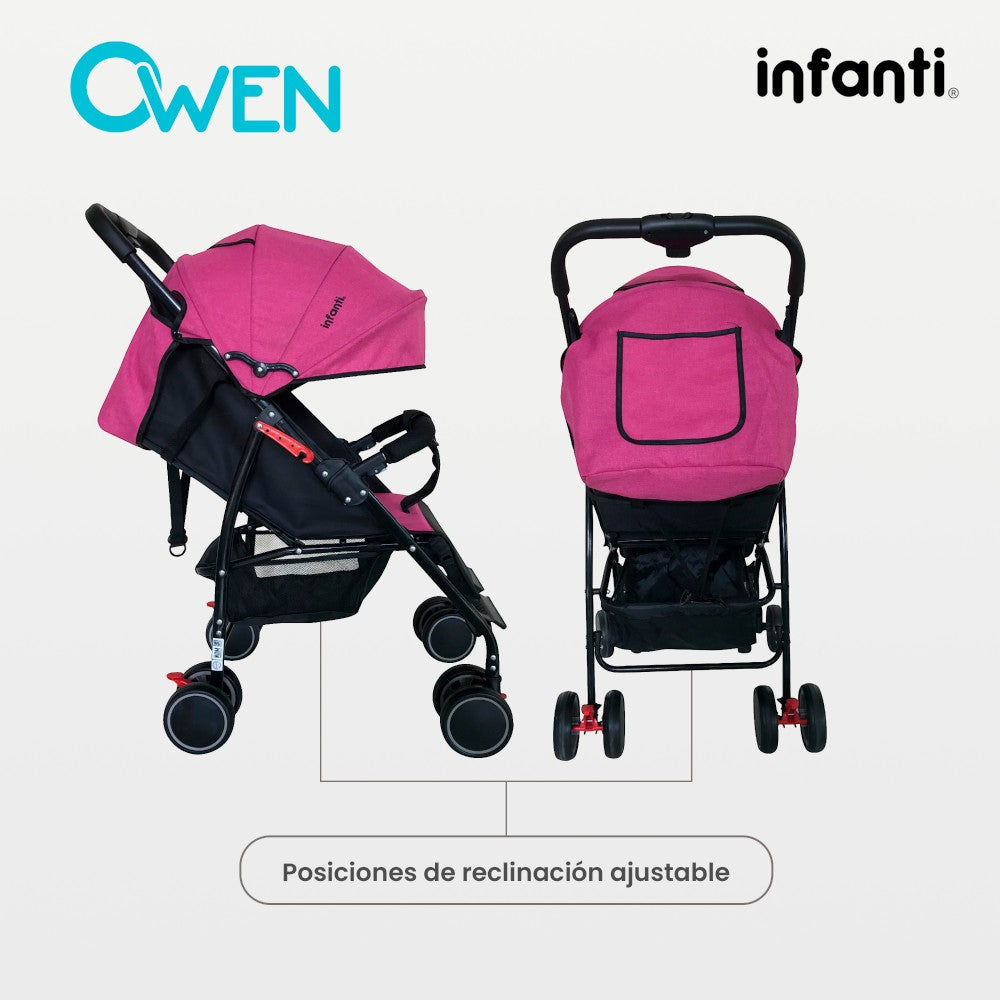 Carriola De Bebé Infanti Owen Plegable