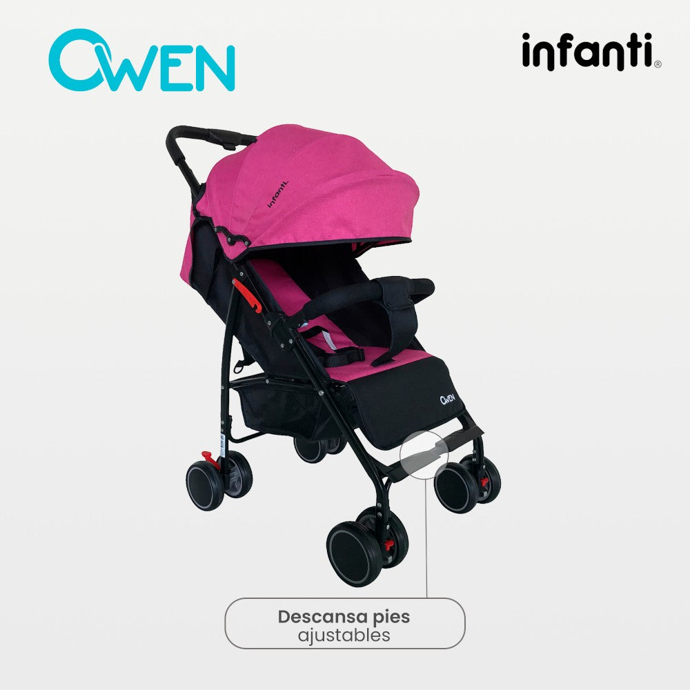 Carriola De Bebé Infanti Owen Plegable