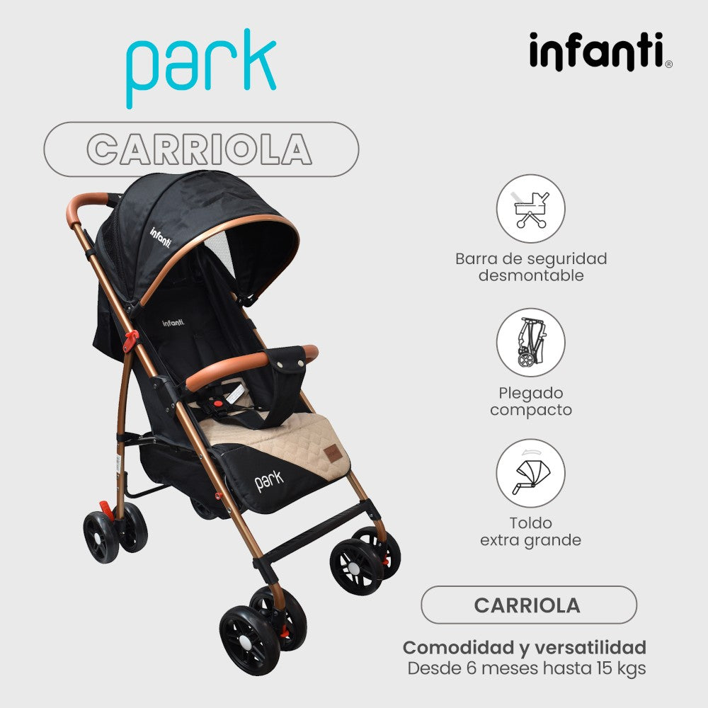Carriola Infanti Park Ligera Y Plegable