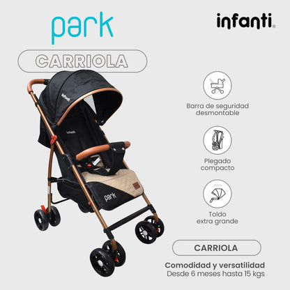 Carriola Infanti Park Ligera Y Plegable