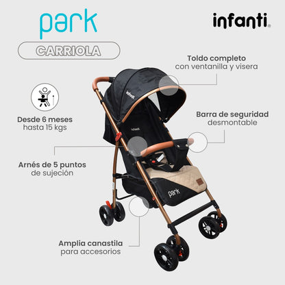 Carriola Infanti Park Ligera Y Plegable