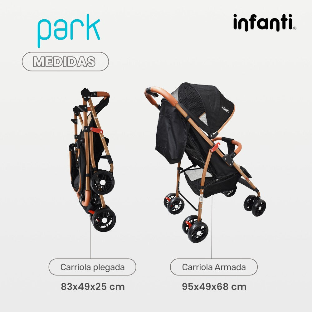 Carriola Infanti Park Ligera Y Plegable