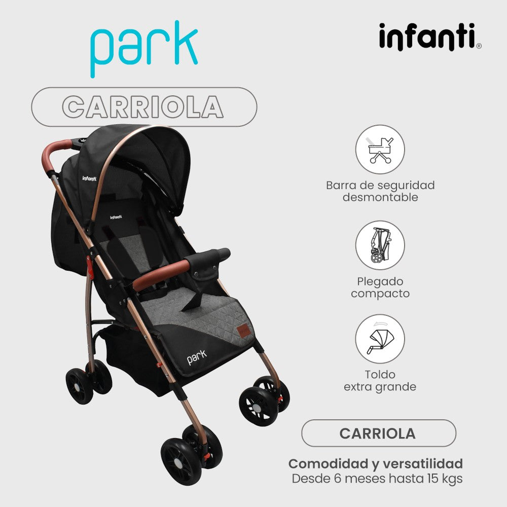 Carriola Infanti Park Ligera Y Plegable