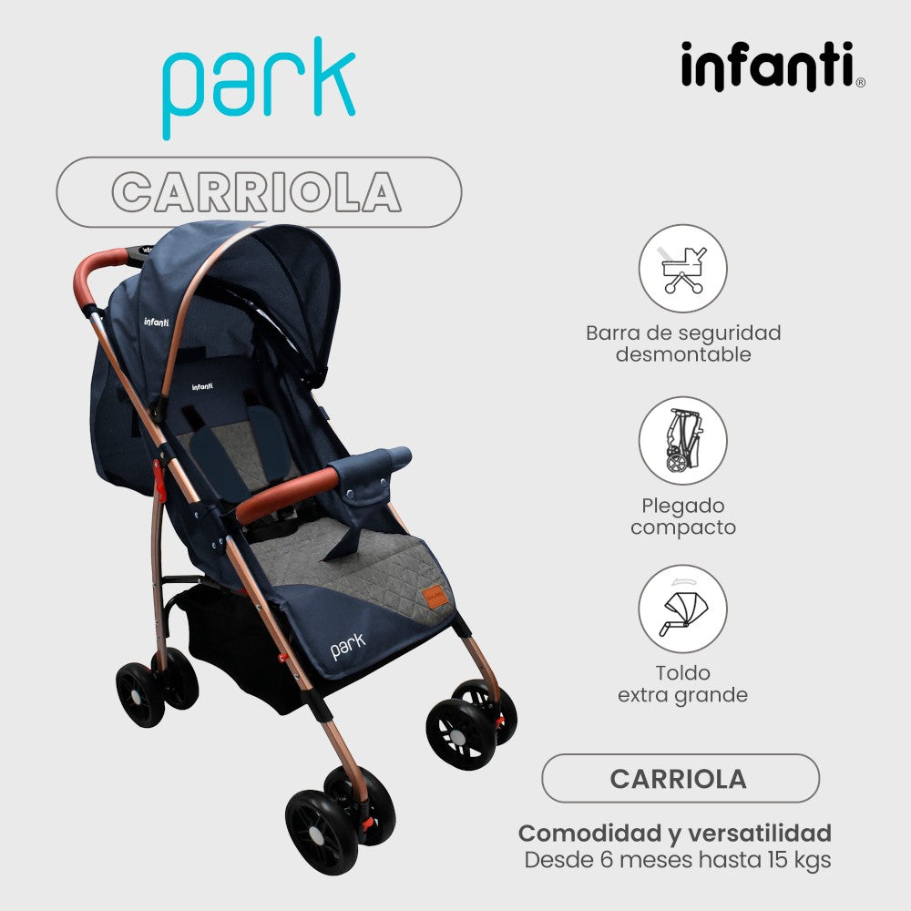 Carriola Infanti Park Ligera Y Plegable