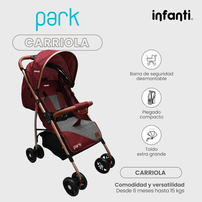 Carriola Infanti Park Ligera Y Plegable