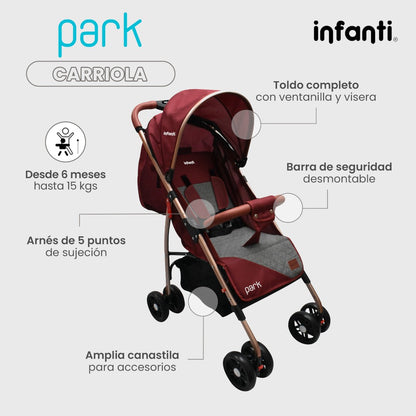 Carriola Infanti Park Ligera Y Plegable