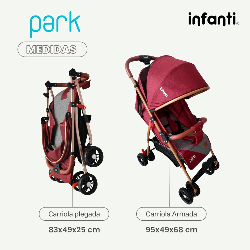 Carriola Infanti Park Ligera Y Plegable