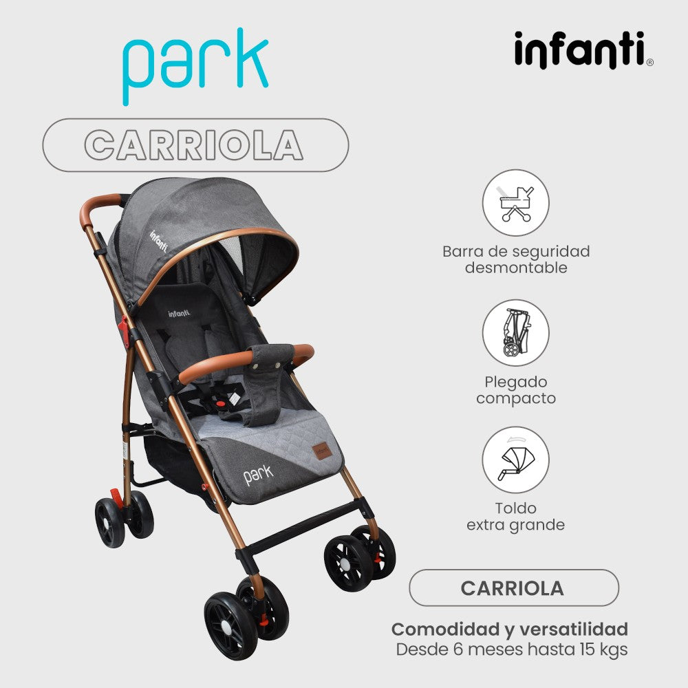 Carriola Infanti Park Ligera Y Plegable