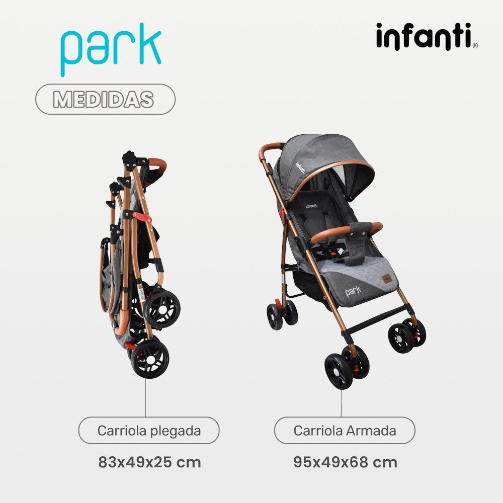 Carriola Infanti Park Ligera Y Plegable