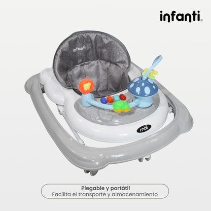 Andadera Mali Infanti Charola Musical y Removible