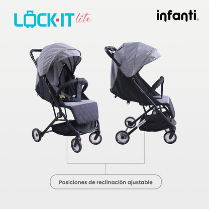 Carriola Tipo Maleta Lock It Lite Ligera y Compacta