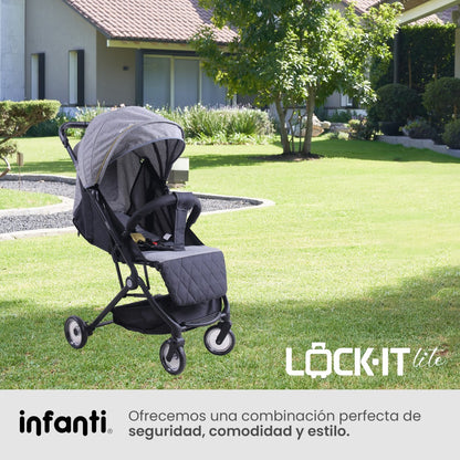 Carriola Tipo Maleta Lock It Lite Ligera y Compacta