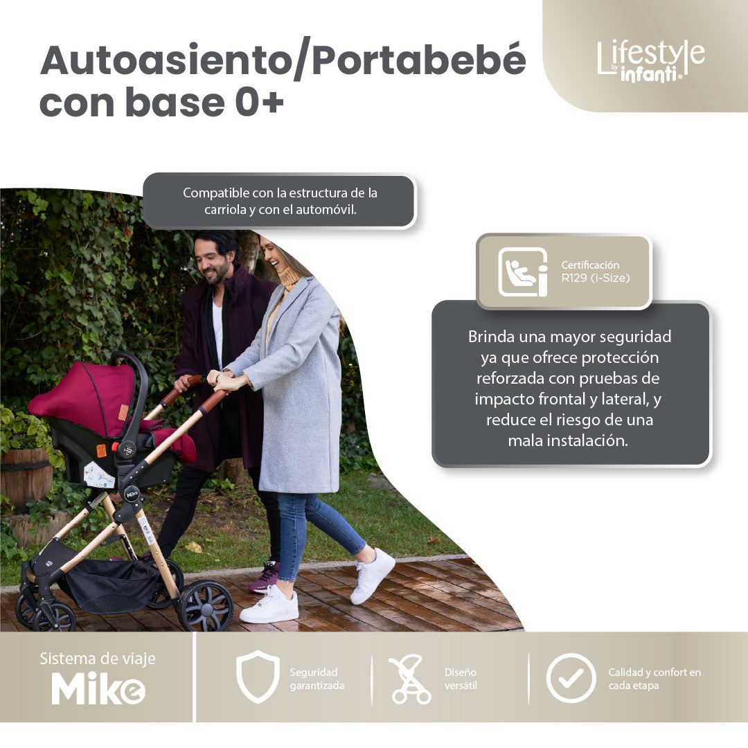 Stroller With Travel System Convertible To Bambineto 