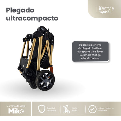 Stroller With Travel System Convertible To Bambineto 