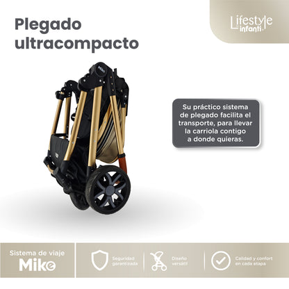 Stroller With Travel System Convertible To Bambineto 