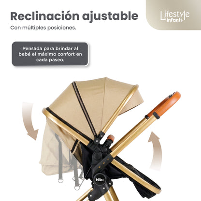 Stroller With Travel System Convertible To Bambineto 