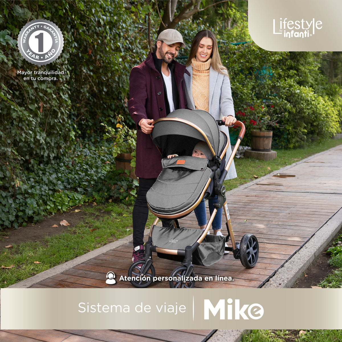 Stroller With Travel System Convertible To Bambineto 