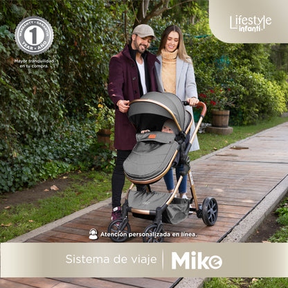 Stroller With Travel System Convertible To Bambineto 