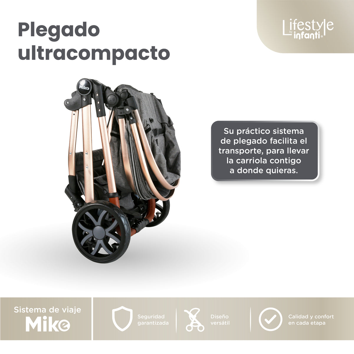 Stroller With Travel System Convertible To Bambineto 
