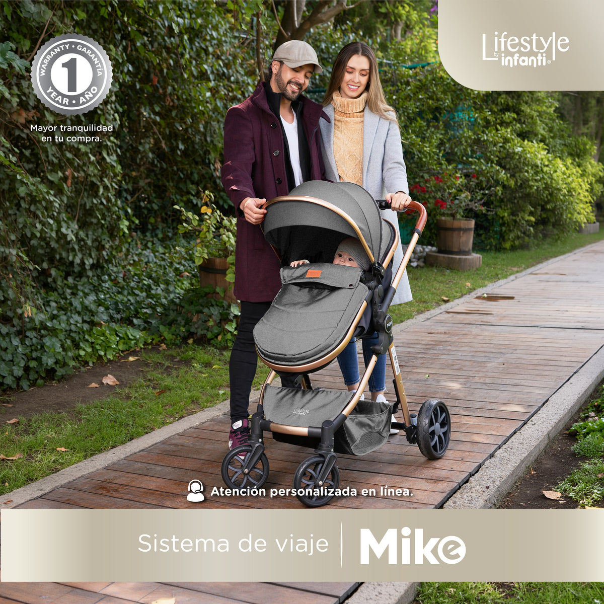 Stroller With Travel System Convertible To Bambineto 