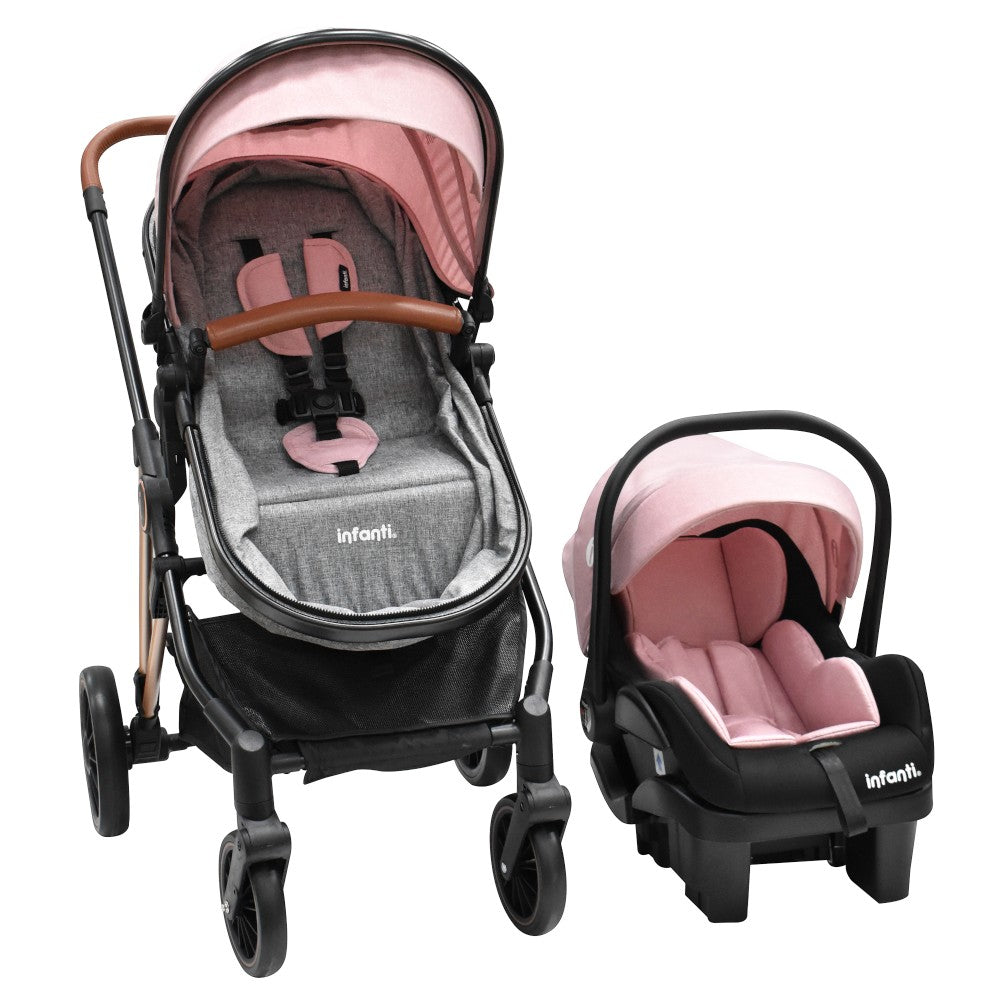 Carriola Ana Infanti Con Sistema De Viaje Convertible A Bambineto