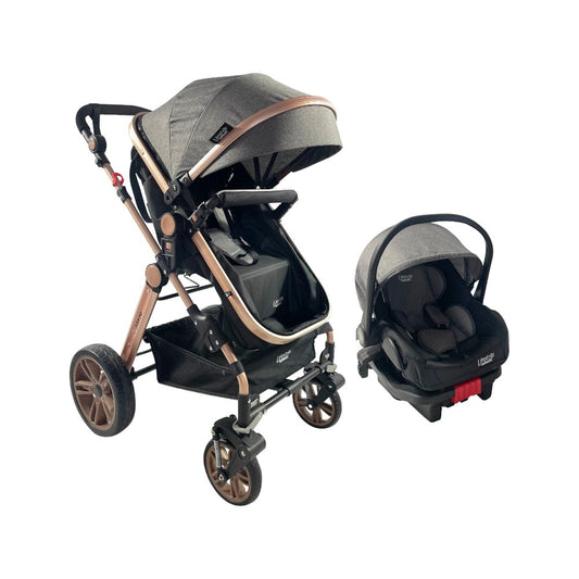 Carriola Para Bebé Sistema De Viaje Negro Alizze Lifestyle