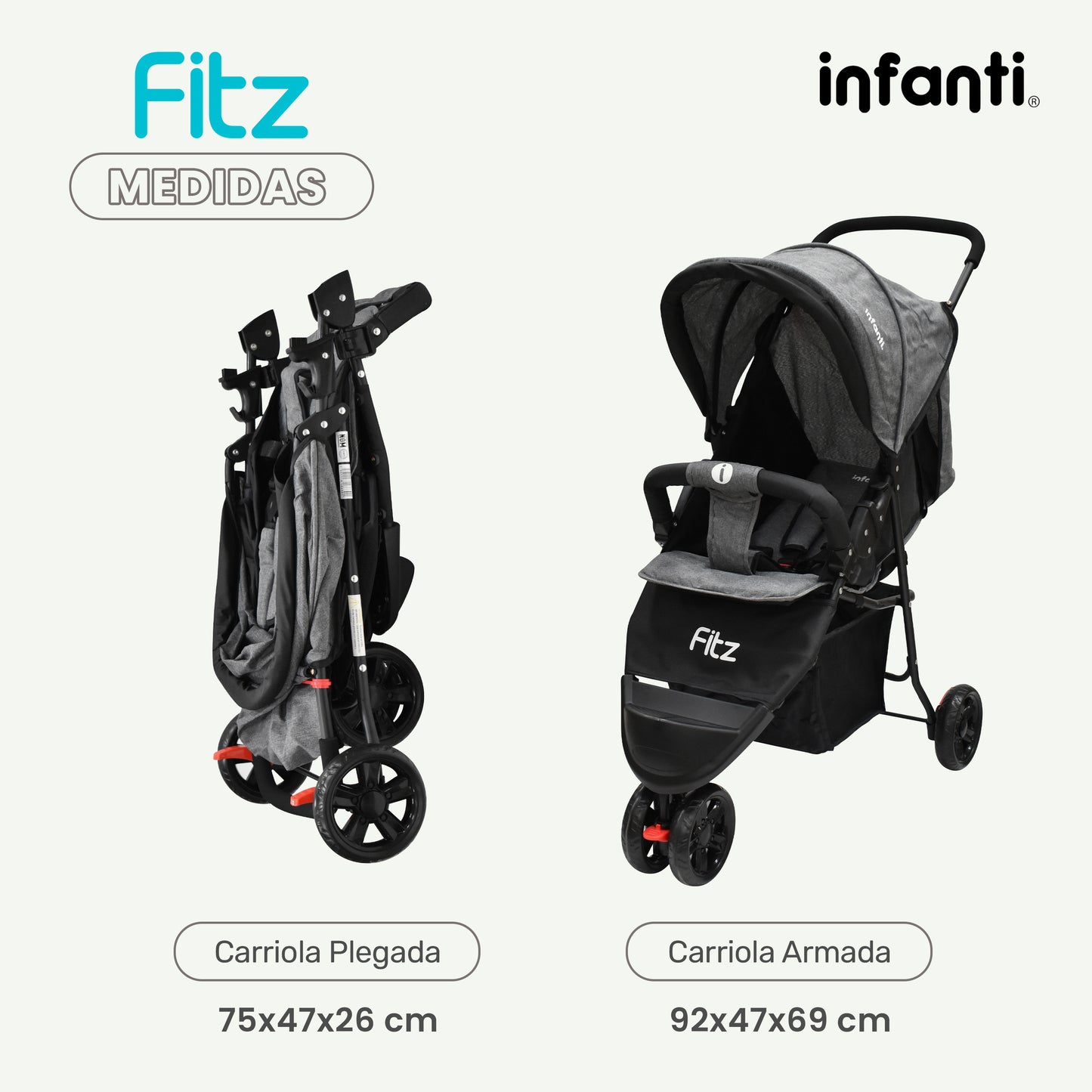 Carriola Ligera Tipo Jogger