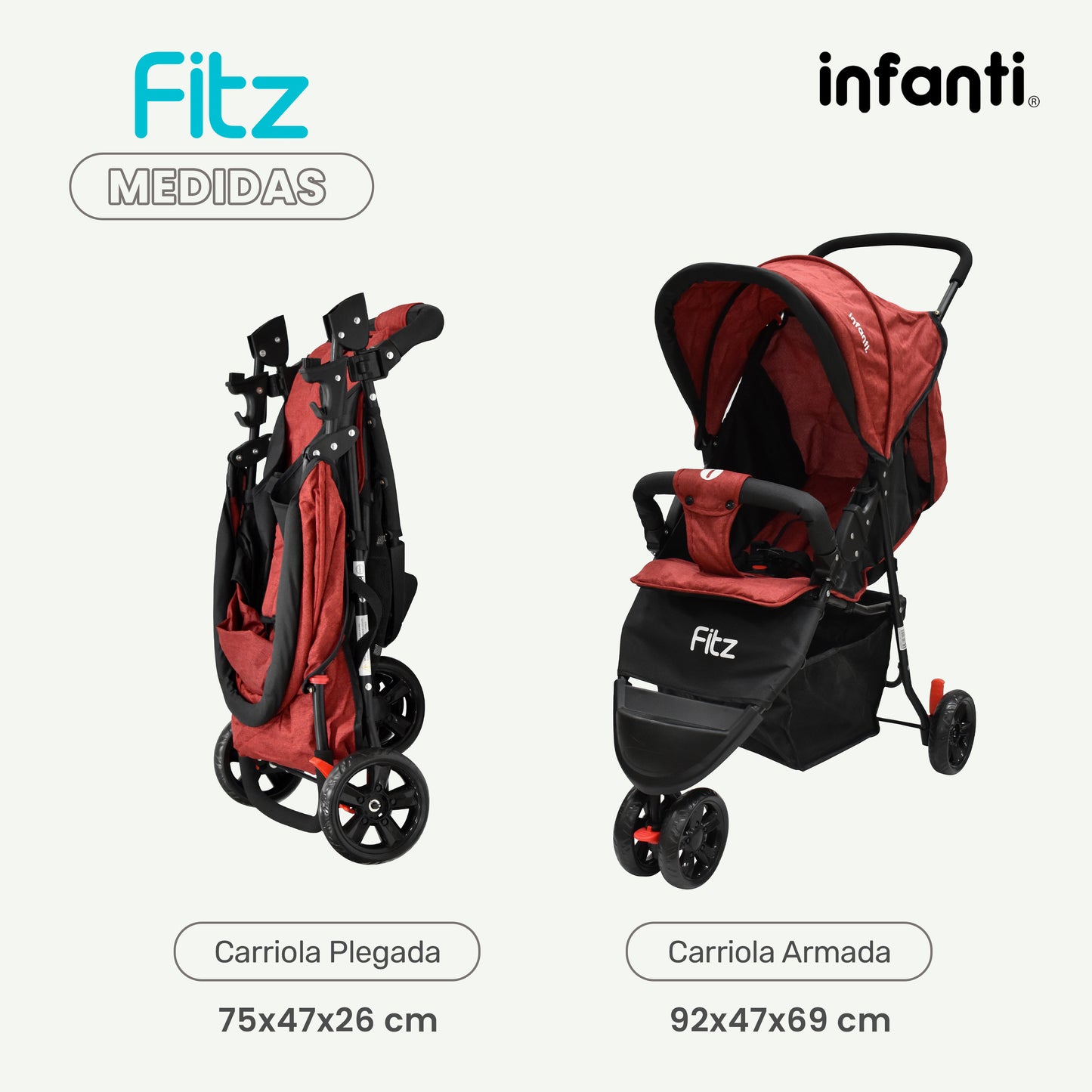 Carriola Ligera Tipo Jogger