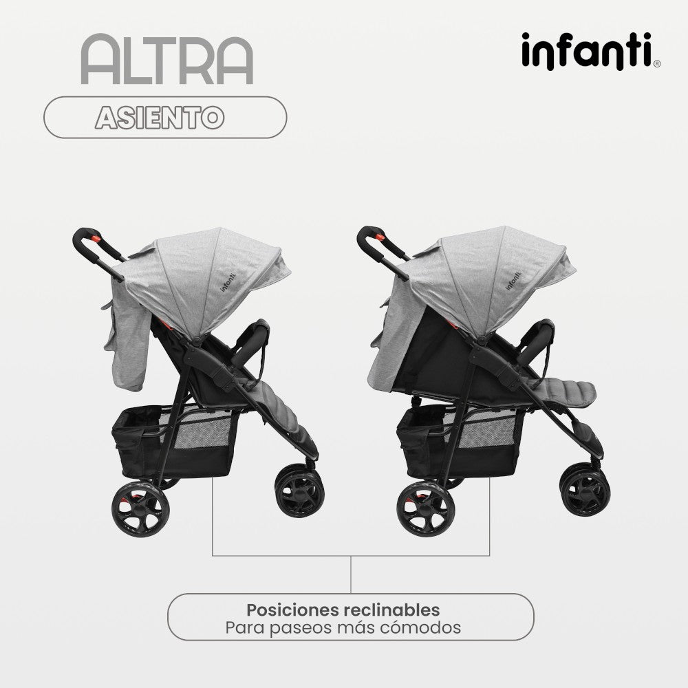 Carriola Infanti Sistema de Viaje 4 en 1 Altra