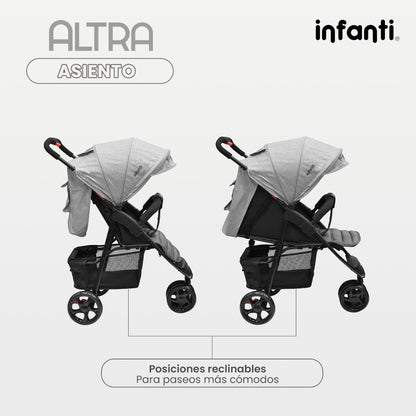 Carriola Infanti Sistema de Viaje 4 en 1 Altra