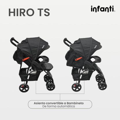 Carriola Travel System Hiro TS Infanti Multiposiciones