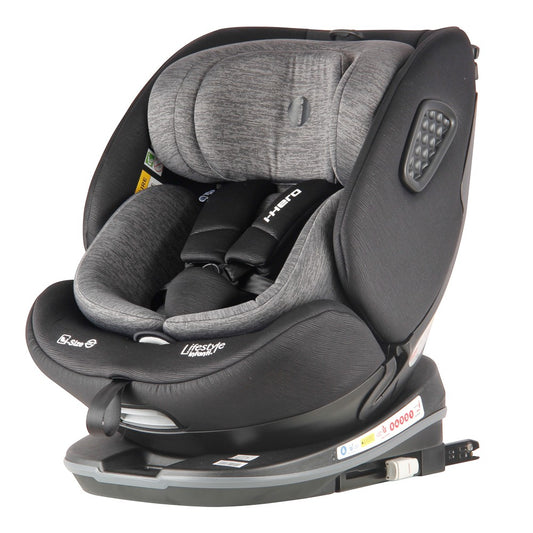 Autoasiento I-Size Negro/Gris