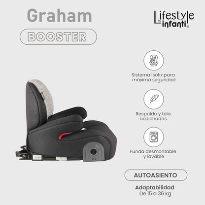 Autoasiento Booster Graham Lifestyle By Infanti