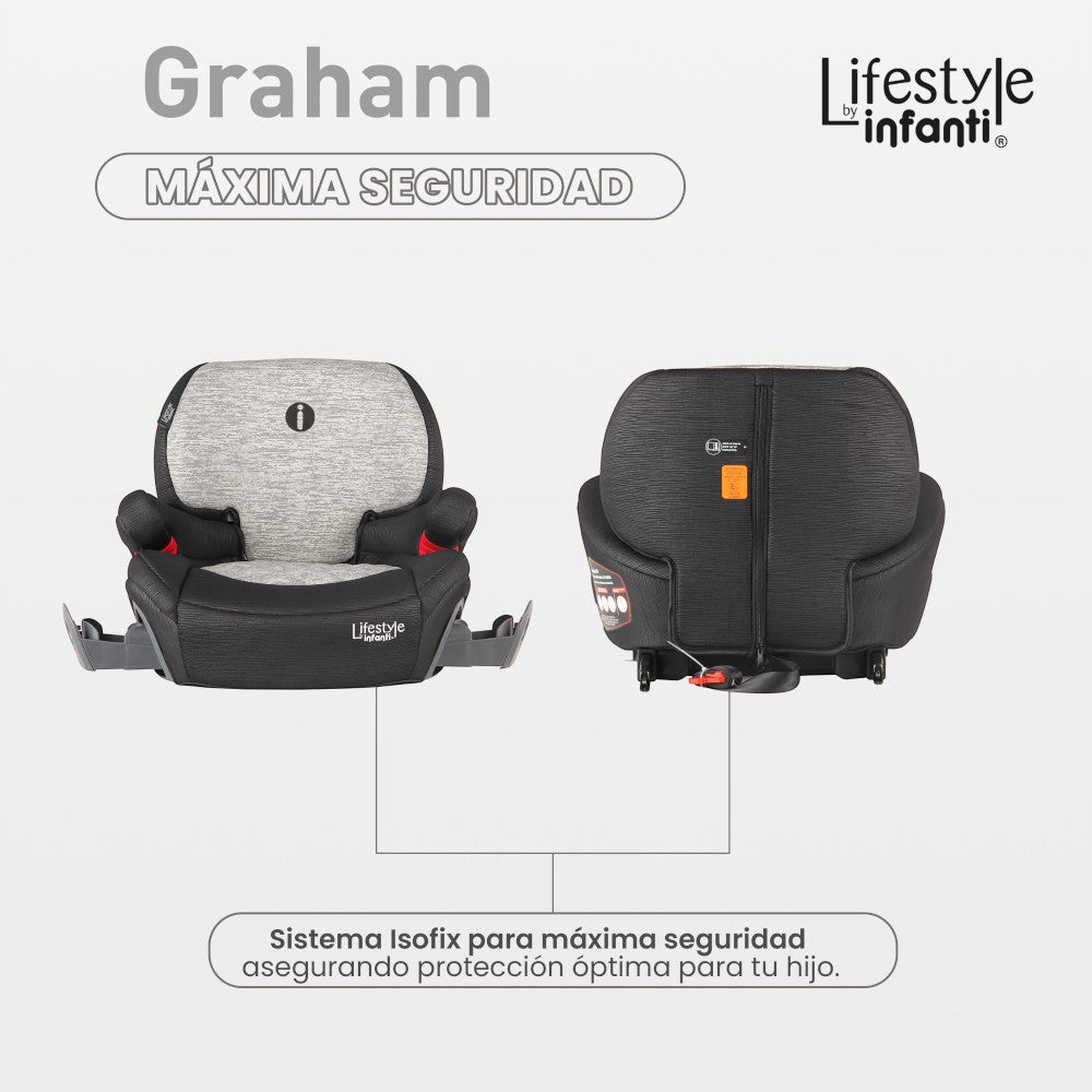 Autoasiento Booster Graham Lifestyle By Infanti