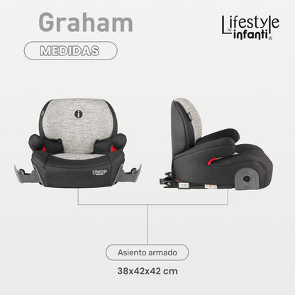 Autoasiento Booster Graham Lifestyle By Infanti
