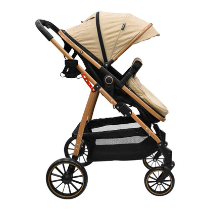 Infanti Carriola Sistema De Viaje Welly Convertible A Bambineto Color Gris