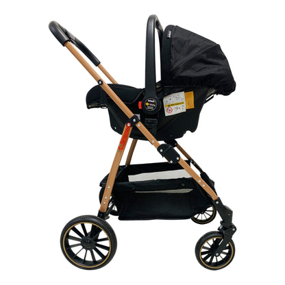 Infanti Carriola Sistema De Viaje Welly Convertible A Bambineto Color Gris